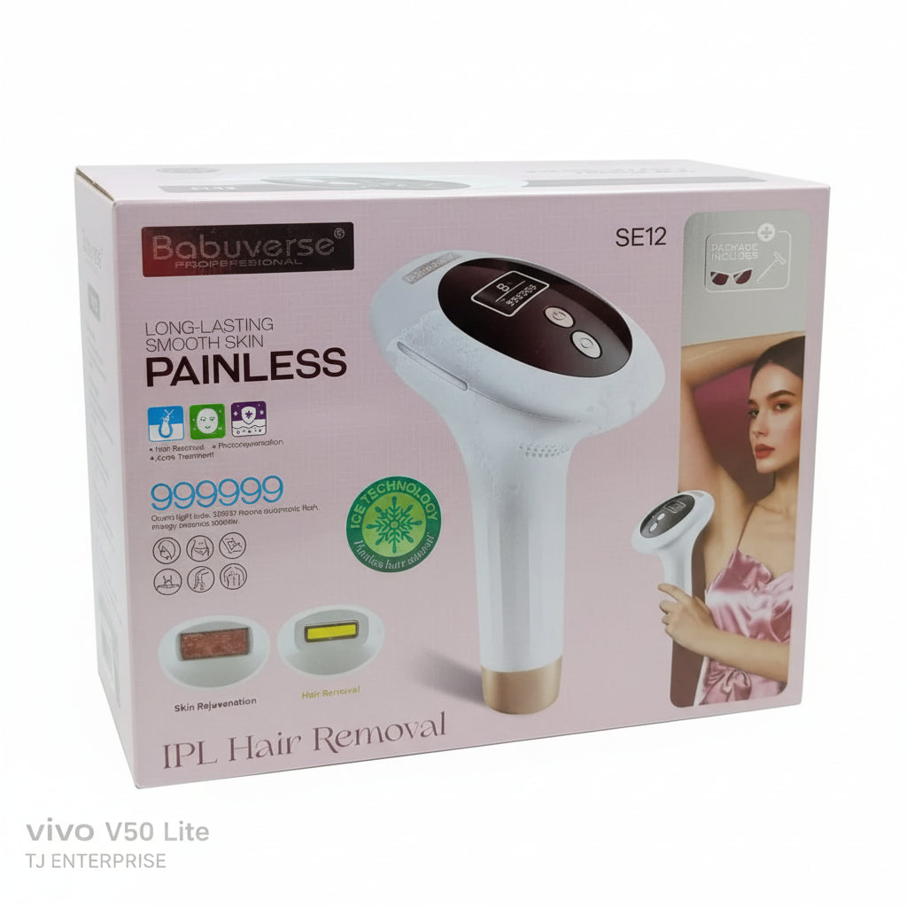 Babyverse Professional IPL hair removal device - model SE12