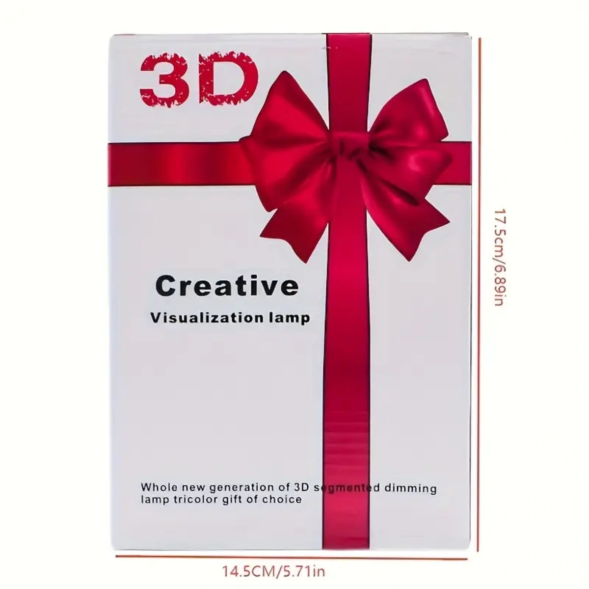 3D Creative Visualization lamp – Ameena.pk