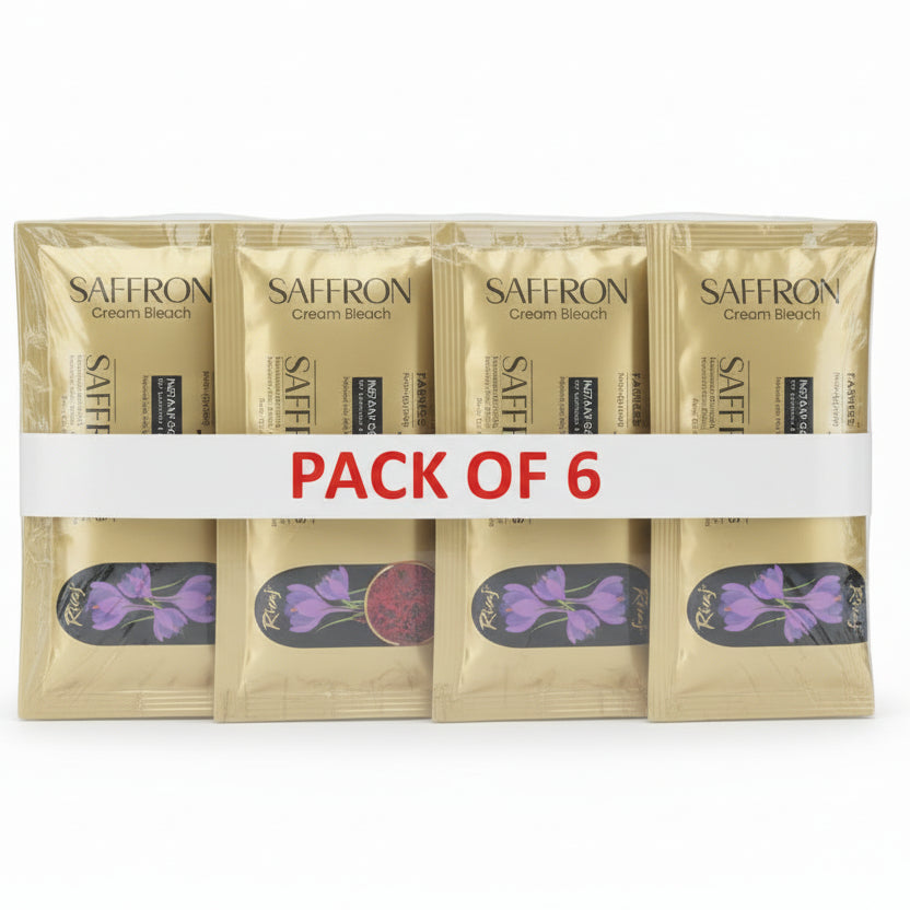 Rivaj Saffron Cream Bleach