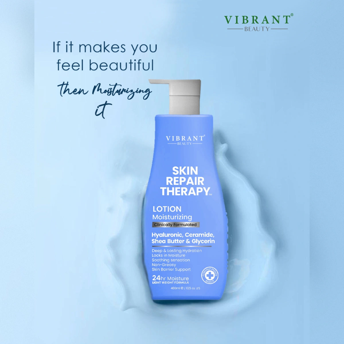 Vibrant Beauty Skin Repair Therapy lotions - 200ml