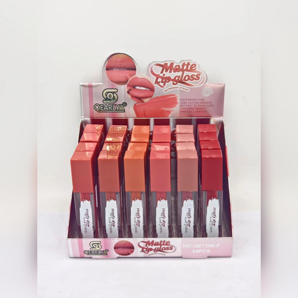 Qearlya Matte Waterproof Lip Gloss