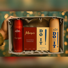 Perfume Gift Pack – Marques & Do It Fragrance Combo (4 Pcs Set)