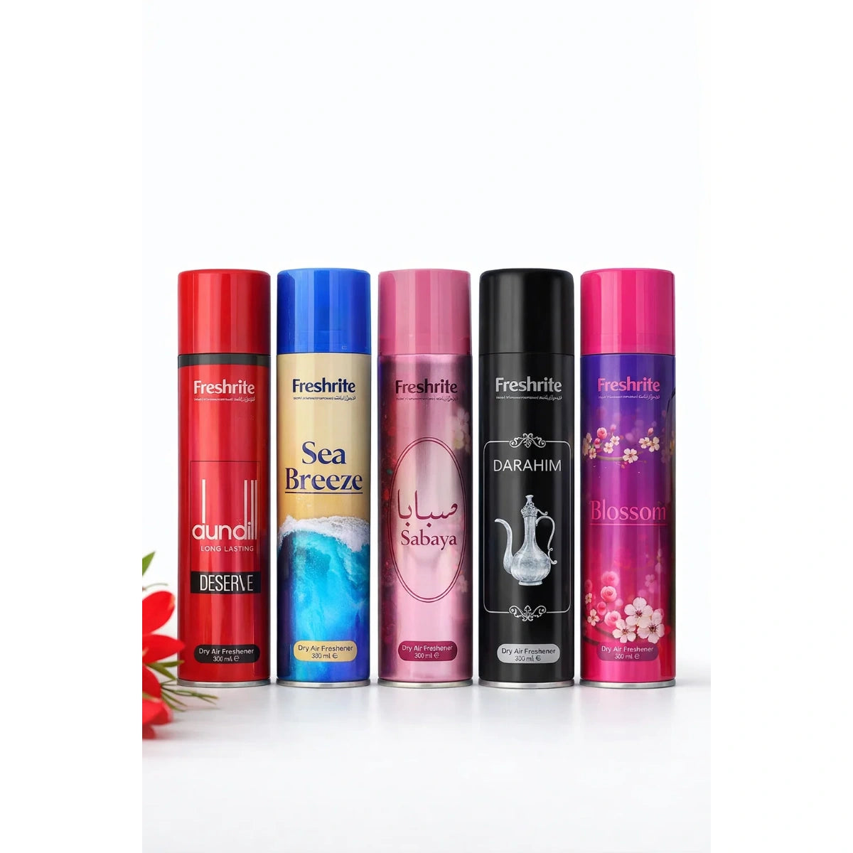 Freshrite Air Fresheners Pack of 5 - 300ml