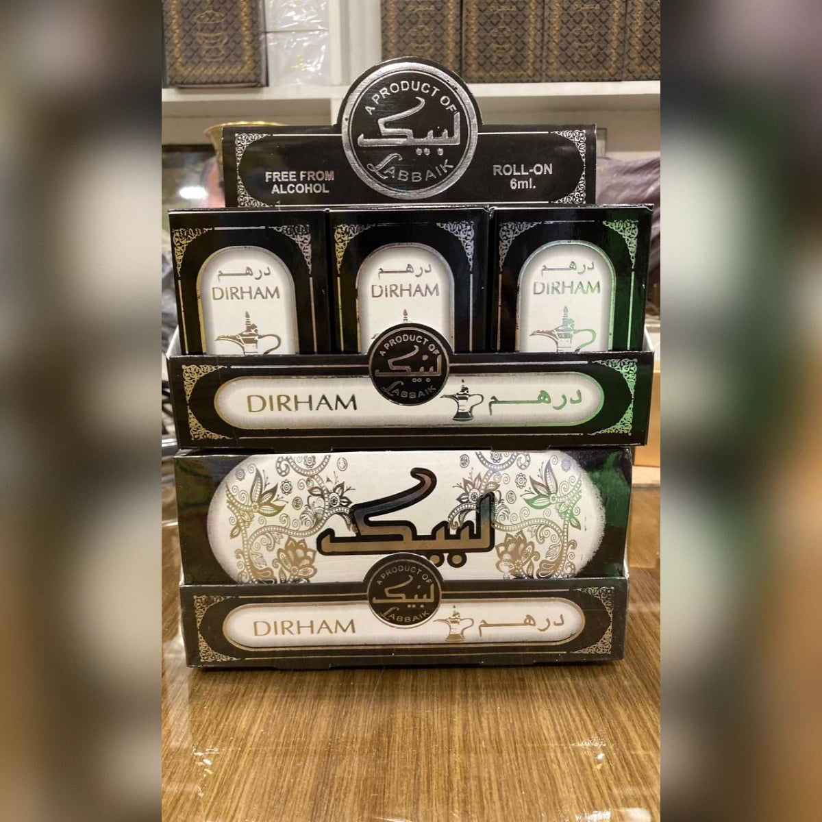 Original labbaik Dirham attar With Tasbeeh - 6ml