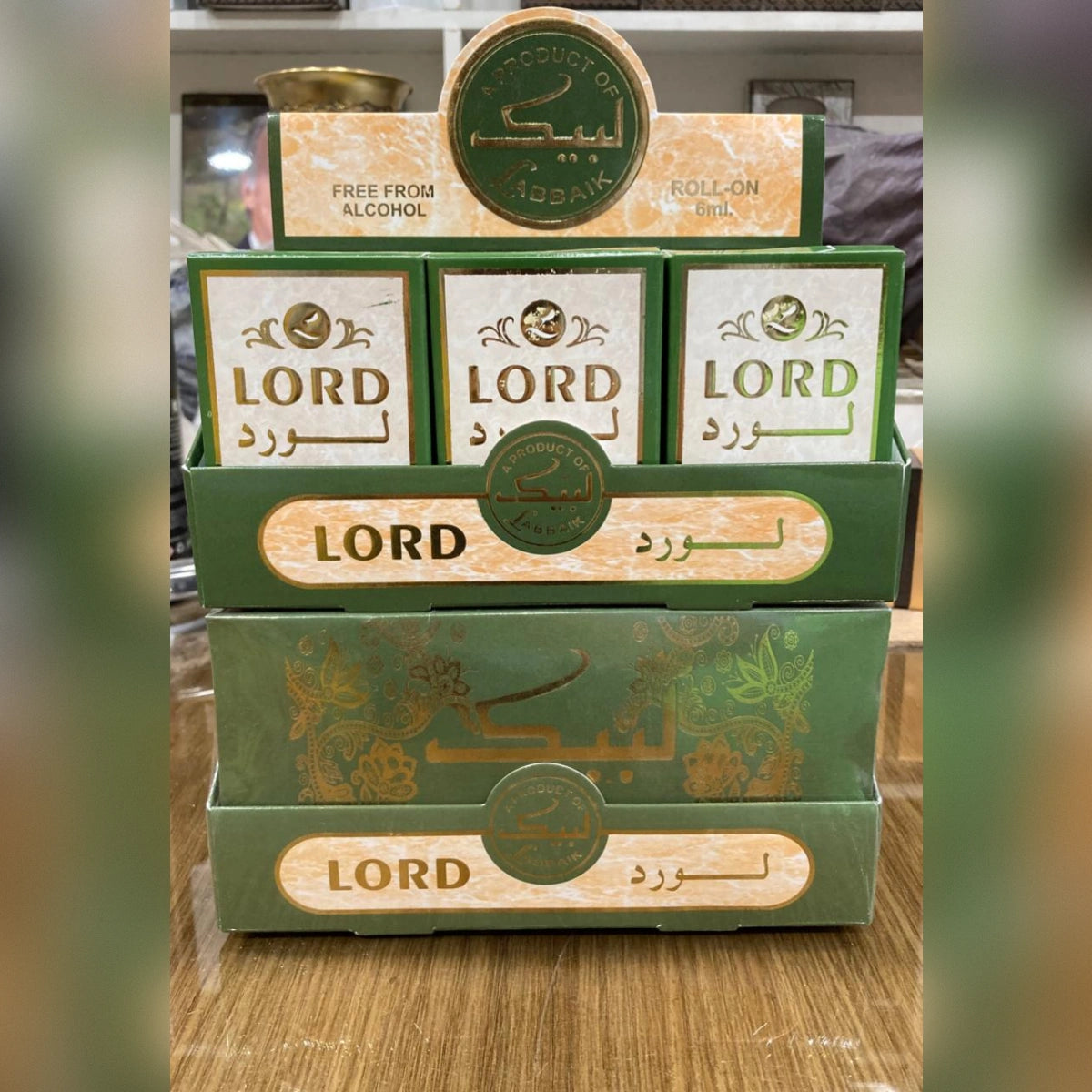 Original labbaik Lord attar With Tasbeeh - 6ml