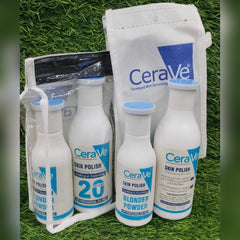 CeraVe Skin Polish set - (skin polish whitening booster and blonder powder)
