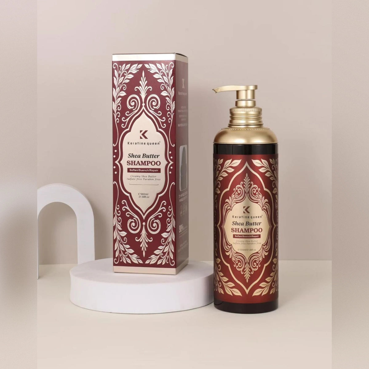 Keratine Queen Shea Butter Shampoo - 900ml