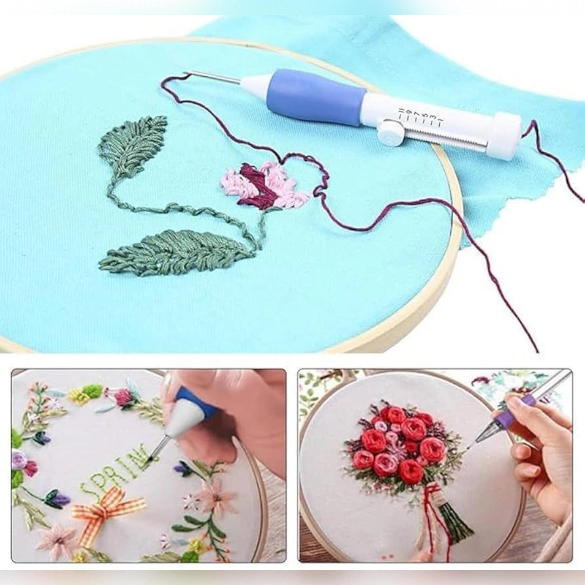 3D Embroidery Punch Needle