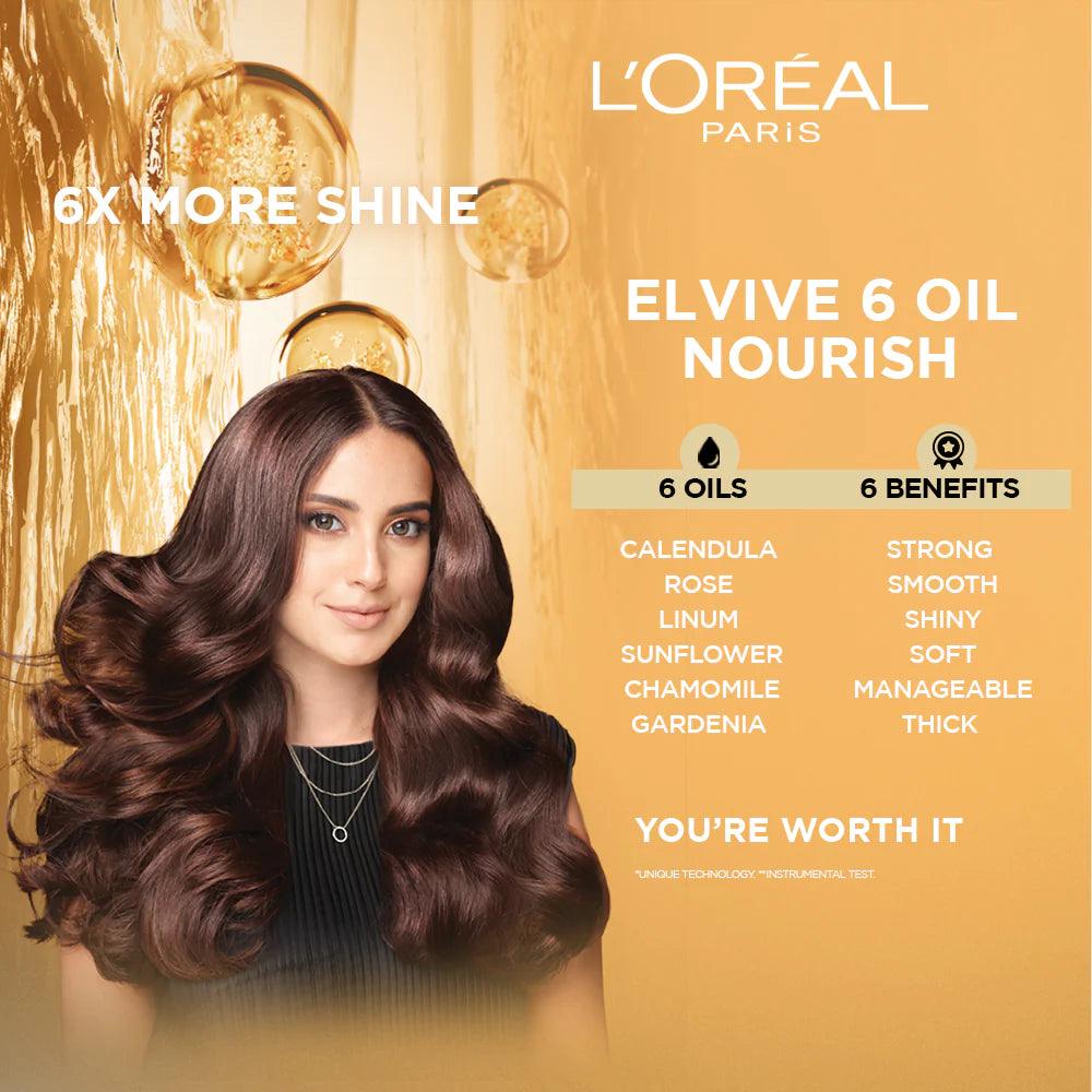 Loreal Paris Elvive 6 Oil Nourish Shampoo