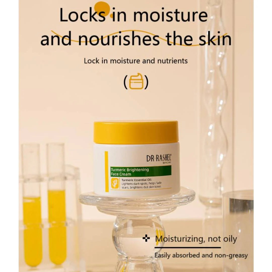 Dr Rashel Turmeric Brightening Face Cream Remove Dark Spots