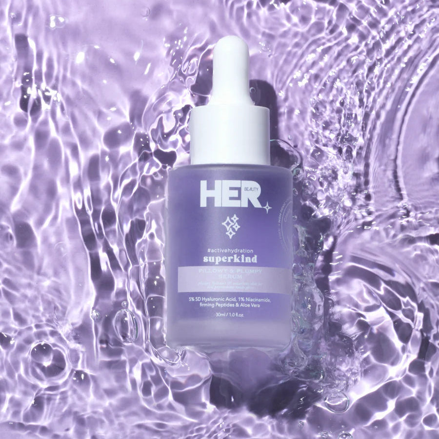 HER Beauty superkind pillowy and plumpy serum 5% Hyaluronic Acid, 1% Niacinamide 30ml