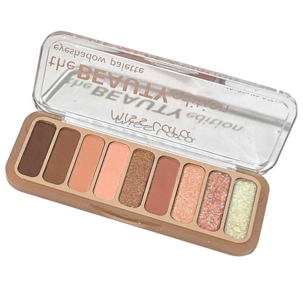 Miss Lara 9-color Blush Highlighter Eyeshadow Palette