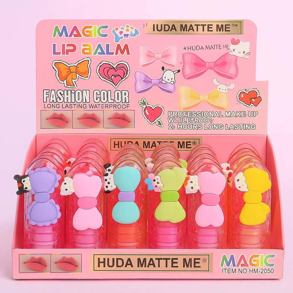 Huda Matte Me Pink Magic Lip Balm