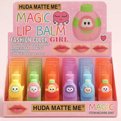 Huda Matte Me Long lasting Pink Magic Lip Balm