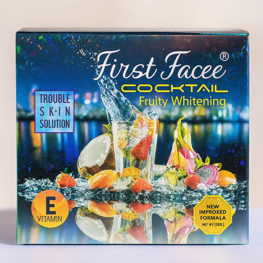 First Face Cocktail Fruity Whitening Facial Cream