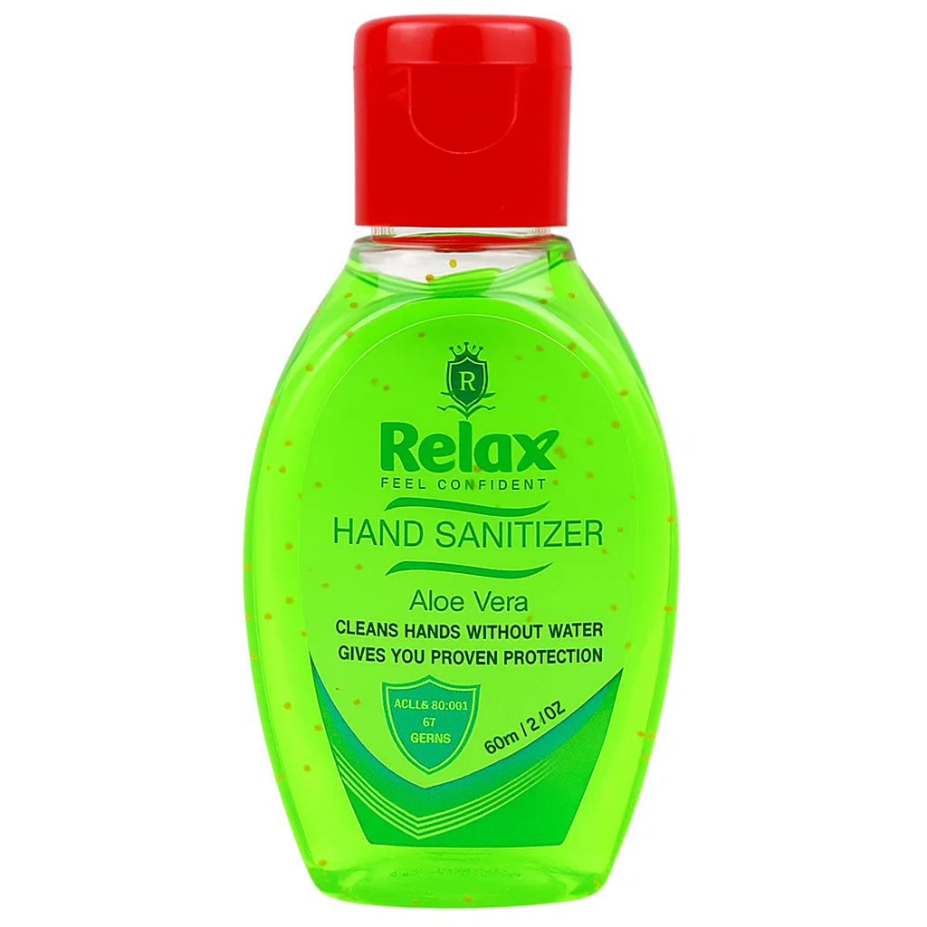 Relax Hand Sanitizer with Aloe Vera - 60ml