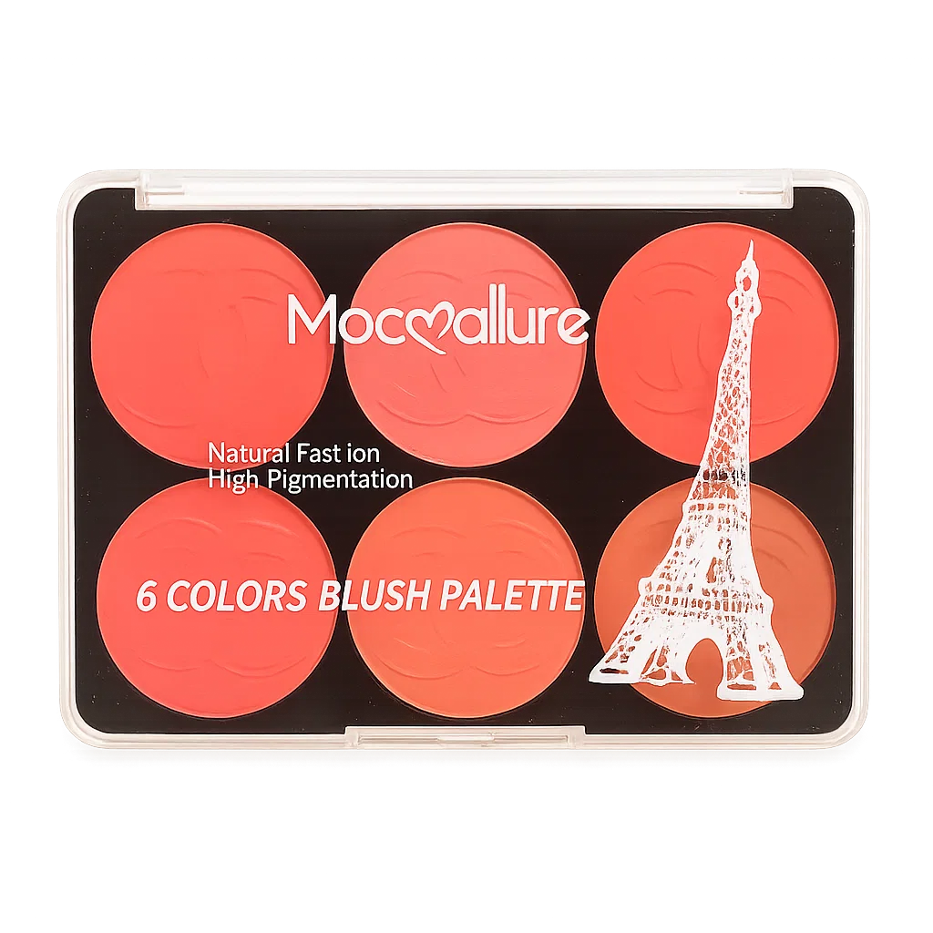 Mocallure 6 Colors Blush Palette