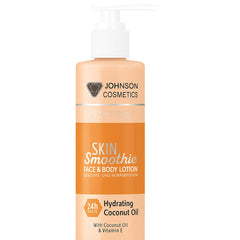 Johnson Cosmetics Skin Smoothie Coconut Oil Face And Body Lotion