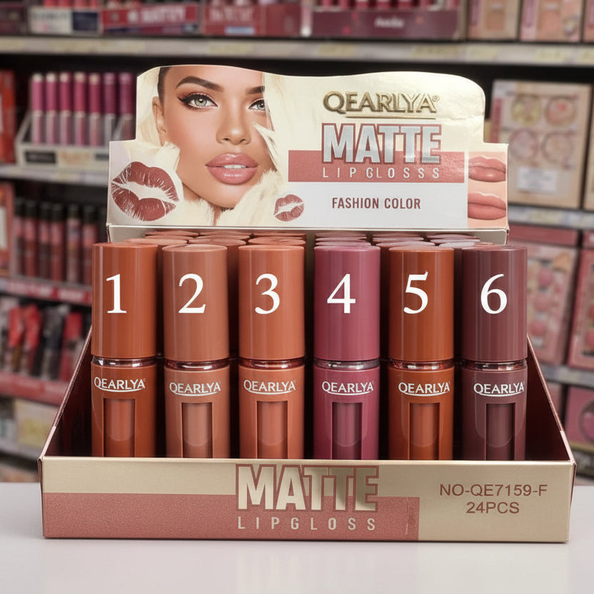 Qearlya Matte Lipgloss Fashion Color