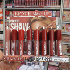 Note Makeup Your Show Lipgloss