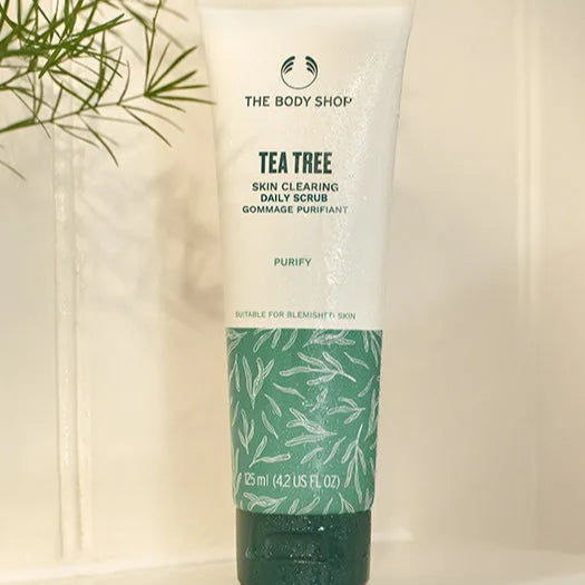 The Body Shop Tea Tree Squeaky-Clean Scrub -  125ml