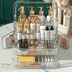 Transparent Dustproof Makeup Organizer