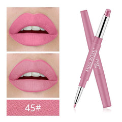 Miss Rose High Pigment 2 In 1 Lip Liner Lipstick - Pink Shades
