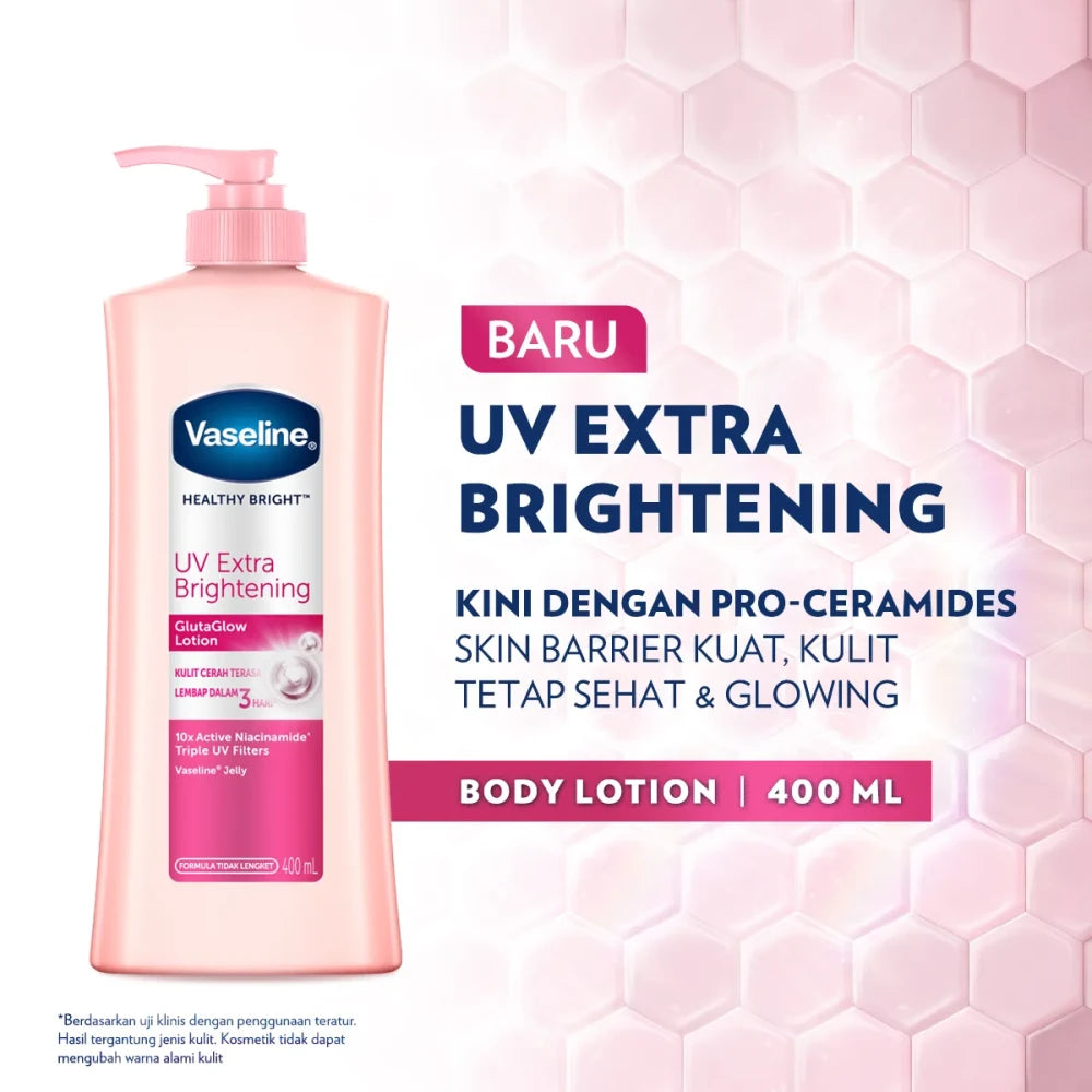 Vaseline Body Lotion UV Extra Brighten - 400ml