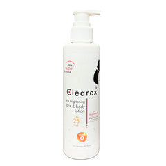 Clearex Vitamin C Skin Brightening Face & Body Lotion with SPF 25 – Radiant Glow & Even Skin Tone - 200ml