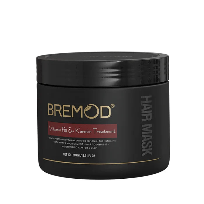 Bremod Vitamin B5 and Keratin Treatment Hair Mask - 500ml