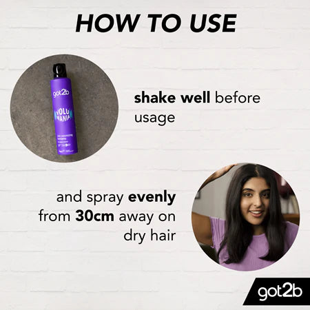 Schwarzkopf Got2b Volumania Hairspray - 300ml