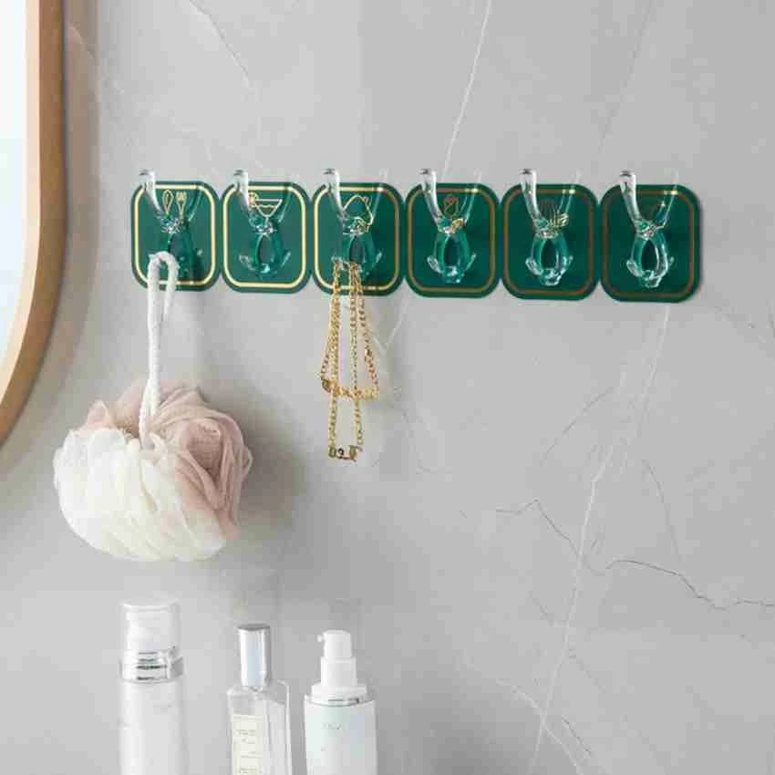 Multipurpose Wall Mounted Hook - Pack Of 6
