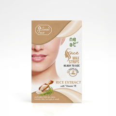 Sweet Face Rice Extract Face Wax Strips- 20 Strips