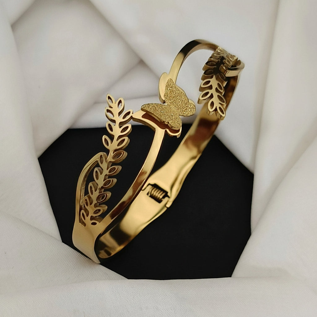 Artklim Butterfly Bangle Bracelet - Each