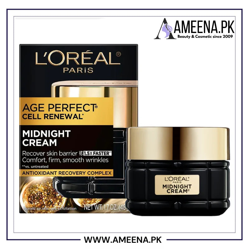 L'oreal Paris Age Perfect Cell Renewal Anti-Aging Midnight Cream 48g