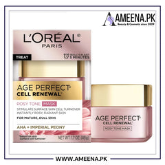 L'Oreal Paris Skincare Age Perfect Rosy Tone Face Mask - 48g
