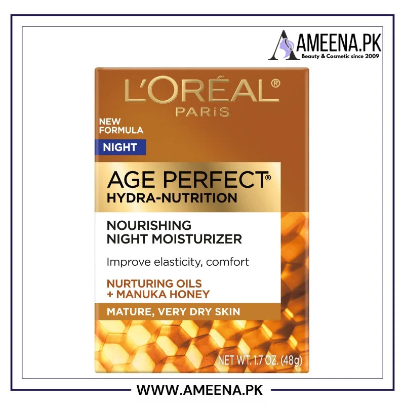 L'Oreal Paris Age Perfect Hydra Nutrition Honey Night Balm - 48g