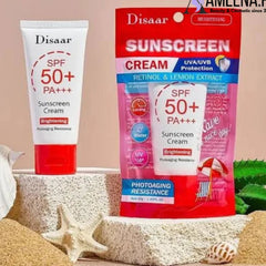 Disaar Retinol And Lemon Extract Sunscreen Cream SPF50+ PA+++ - 50g