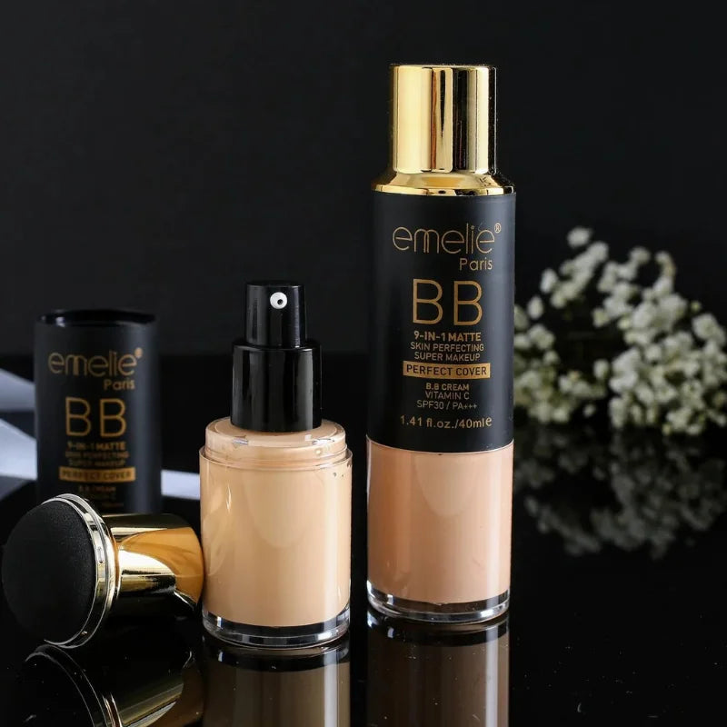 Emelie 9 in 1 Matte Foundation - 40ml