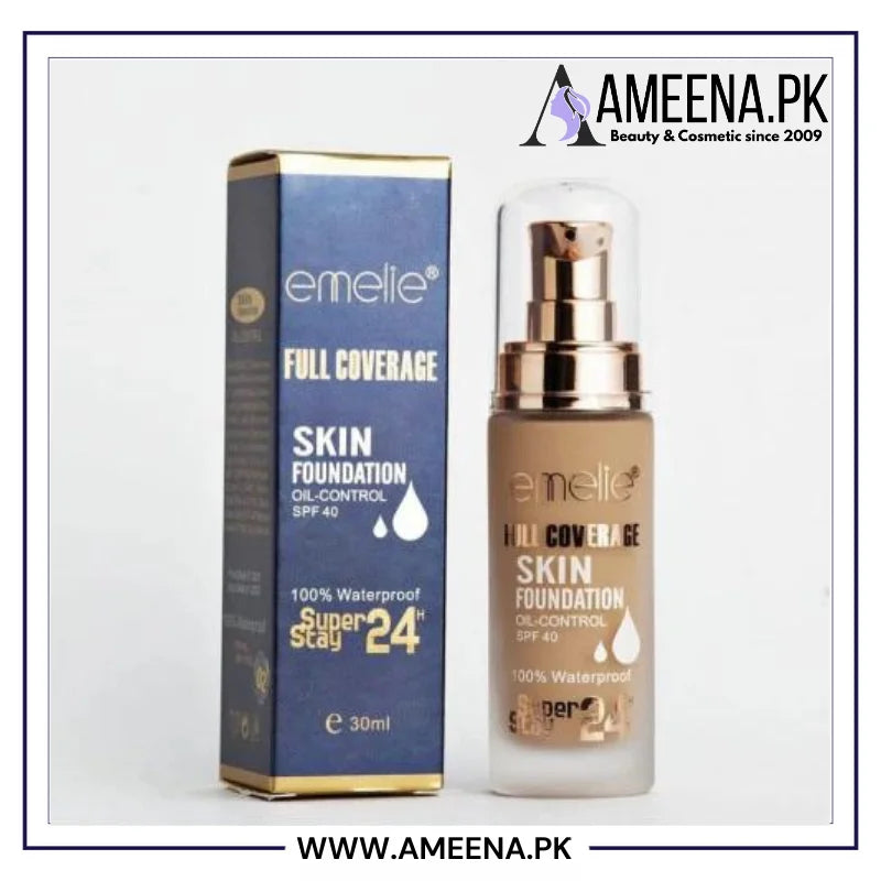 Emelie Full Coverage Foundation -  30ml