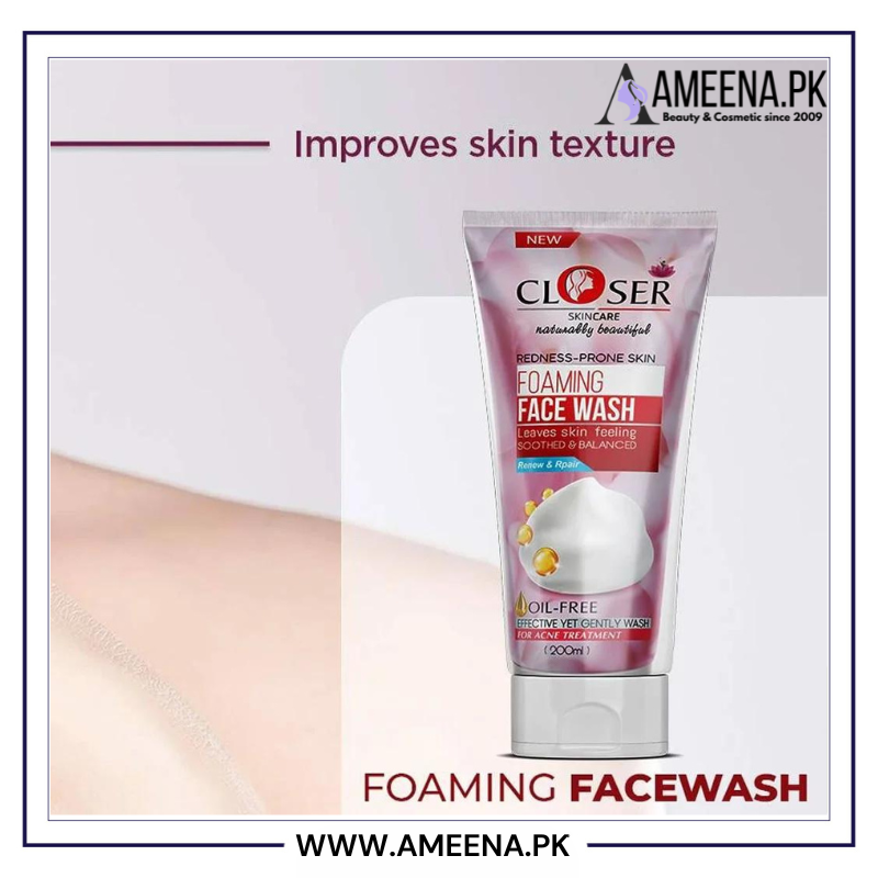 Closer Foaming Face Wash - 200ml