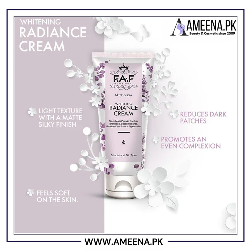 FAF Professional Whitening Radiance Cream - 180ml