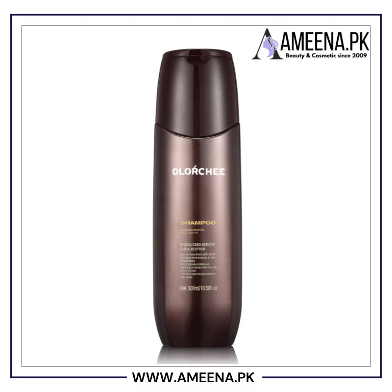 OLOŔCHEE Hydrolyzed Keratin Shea Butter Nourishing Moisture Shampoo For Dry Hair