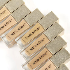 Miss Rose Luxurious Gilded Cuboid Silky Foundation -  30ml