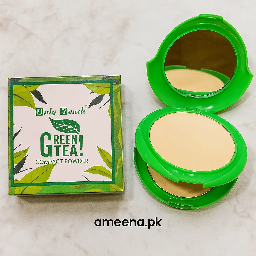 Only Touch 2 in 1 Green Tea Compact Powder